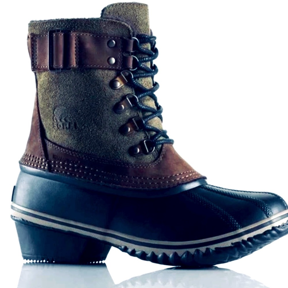 Sorel Spring Boots! waterproof/winter Fancy Slimpack EXCELLENT CONDITION